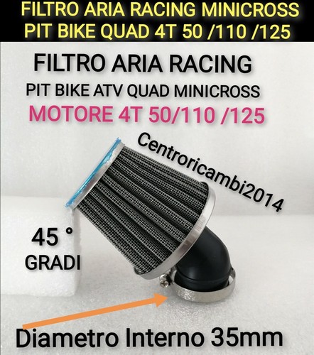 Filtro aria racing minicross - aria,